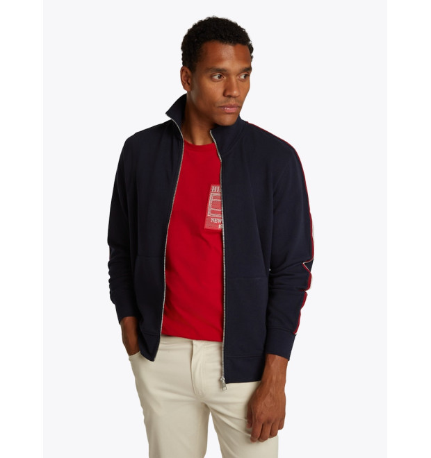 Tommy Hilfiger pánska mikina na zips modrá Tommy Hilfiger pánska mikina na zips modrá