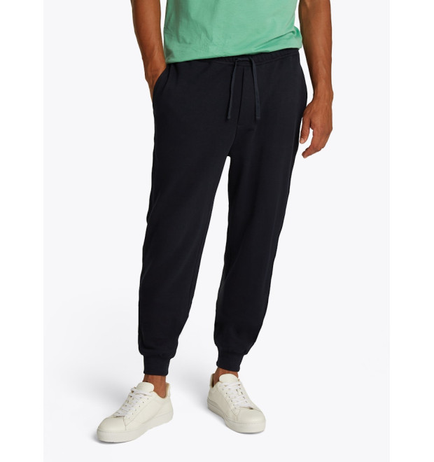 Tommy Hilfiger pánske tepláky s bočným pásom joggers modré Tommy Hilfiger pánske tepláky s bočným pásom joggers modré