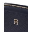 Tommy Hilfiger monogram camera bag crossbody kabelka modrá Tommy Hilfiger monogram camera bag crossbody kabelka modrá
