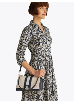 Tommy Hilfiger Heritage crossbody kabelka modrá