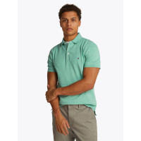 Tommy Hilfiger 1985 Slim Fit pánske polo tričko zelené