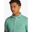 Tommy Hilfiger 1985 Slim Fit pánske polo tričko zelené Tommy Hilfiger 1985 Slim Fit pánske polo tričko zelené