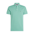 Tommy Hilfiger 1985 Slim Fit pánske polo tričko zelené Tommy Hilfiger 1985 Slim Fit pánske polo tričko zelené