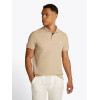 Tommy Hilfiger pánske polo tričko béžové Tommy Hilfiger pánske polo tričko béžové