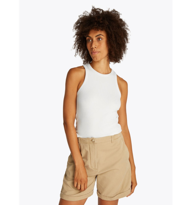 Tommy Hilfiger dámsky Slim top ecru Tommy Hilfiger dámsky Slim top ecru