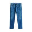 Tommy Jeans pánske rifle Ryan vyblednuté modré Tommy Jeans pánske rifle Ryan vyblednuté modré
