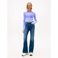 Tommy Jeans Sylvia Skinny Flared dámske rifle modré Tommy Jeans Sylvia Skinny Flared dámske rifle modré