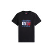 Tommy Jeans pánske tričko s vlajkou čierne Tommy Jeans pánske tričko s vlajkou čierne