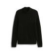 Tommy Jeans pánsky sveter s rolákom čierny
