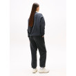 Tommy Jeans dámska mikina Relaxed Crest Crew čierna Tommy Jeans dámska mikina Relaxed Crest Crew čierna