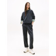 Tommy Jeans dámska mikina Relaxed Crest Crew čierna Tommy Jeans dámska mikina Relaxed Crest Crew čierna