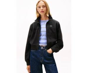 Tommy Jeans dámska krátka mikina čierna