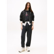 Tommy Jeans dámska prešívaná bunda čierna