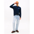 Tommy Jeans pánske tričko s dlhým rukávom modré Tommy Jeans pánske tričko s dlhým rukávom modré