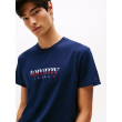 Tommy Jeans pánske tričko s logom modré Tommy Jeans pánske tričko s logom modré