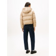 Tommy Jeans dámska zimná krátka bunda hnedá