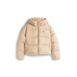 Tommy Jeans dámska zimná krátka bunda hnedá