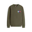 Tommy Jeans pánska mikina relaxed fit zelená Tommy Jeans pánska mikina relaxed fit zelená