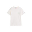 Tommy Jeans pánske tričko Baseball logo biela Tommy Jeans pánske tričko Baseball logo biela