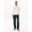 Tommy Jeans pánska mikina retro biela Tommy Jeans pánska mikina retro biela
