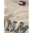 Tommy Jeans pánske tričko béžové Tommy Jeans pánske tričko béžové