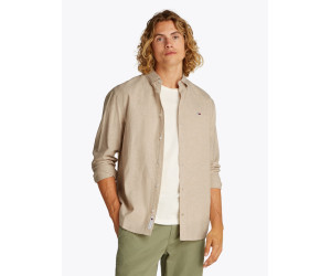 Tommy Jeans pánska košeľa Regular Fit béžová