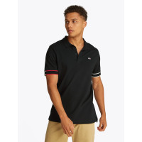 Tommy Jeans polo tričko čierne Tommy Jeans polo tričko čierne