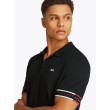 Tommy Jeans polo tričko čierne Tommy Jeans polo tričko čierne