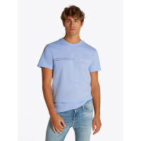 Tommy Jeans pánske tričko s potlačou modré Tommy Jeans pánske tričko s potlačou modré