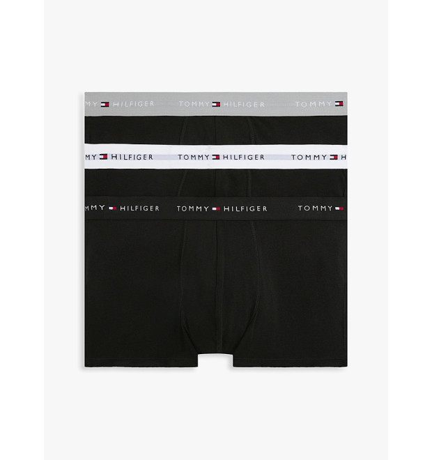 Tommy Hilfiger pánske boxerky SIGNATURE 3pack čierne Tommy Hilfiger pánske boxerky SIGNATURE 3pack čierne