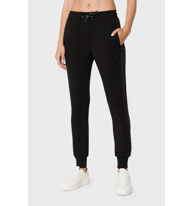 Guess Jogger Allie dámske tepláky čierne Guess Jogger Allie dámske tepláky čierne