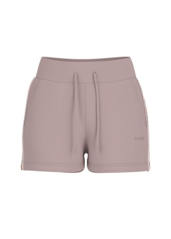 Dámske teplákové šortky Guess sivo-hnedé