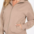 Guess dámska mikina Full-Zip s kamienkovým logom béžová Guess dámska mikina Full-Zip s kamienkovým logom béžová