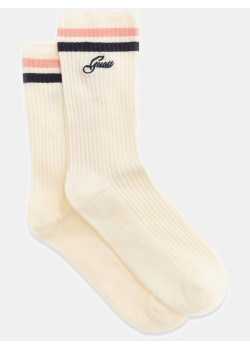 Guess College ponožky béžové unisex