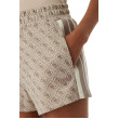 Guess 4G elegant jacquard šortky béžové