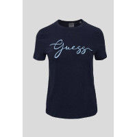 Guess Circe tričko s logom modré