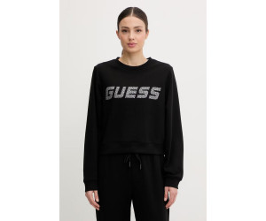 Guess SILVY oversize mikina čierna