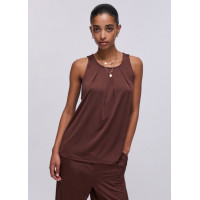 Liu Jo Beachwear letný top hnedý