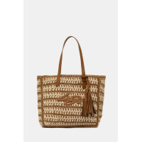 Liu Jo letná plážová taška shopper hnedá