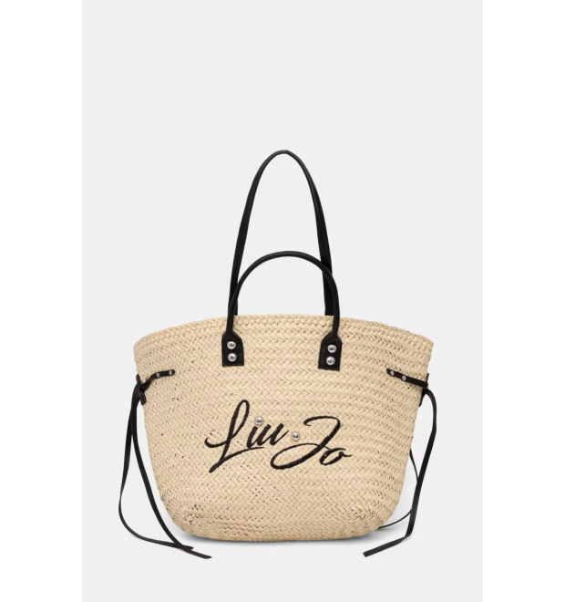 Liu Jo plážová taška shopper béžová Liu Jo plážová taška shopper béžová