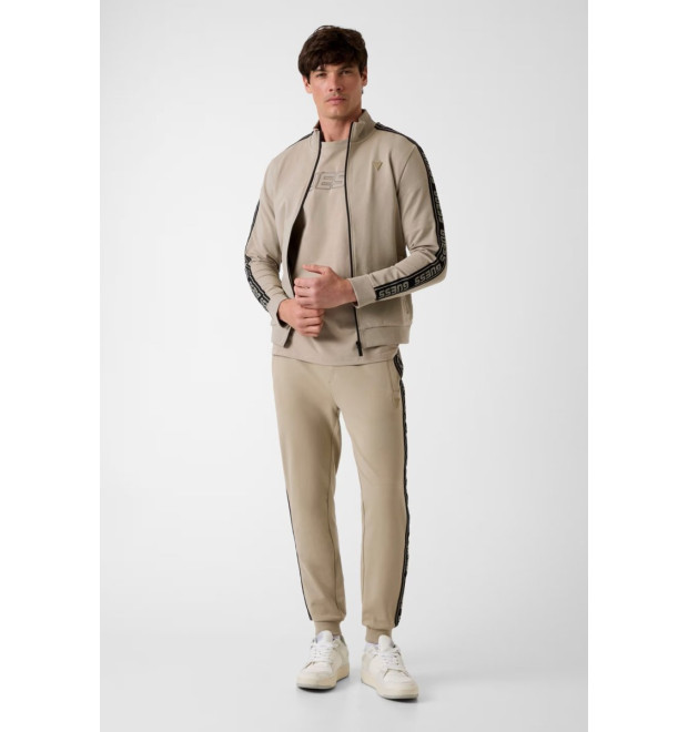 Guess pánske jogger nohavice hnedé