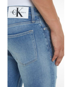 Calvin Klein pánske rifle Slim modré Calvin Klein pánske rifle Slim modré
