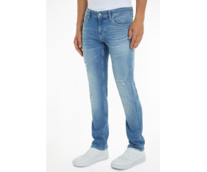 Calvin Klein pánske rifle Slim modré