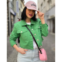Rifľová bunda krátkeho strihu Tommy Hilfiger Rifľová bunda krátkeho strihu Tommy Hilfiger