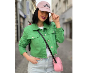 Rifľová bunda krátkeho strihu Tommy Hilfiger