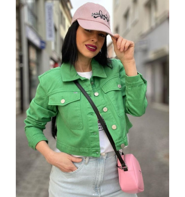 Rifľová bunda krátkeho strihu Tommy Hilfiger Rifľová bunda krátkeho strihu Tommy Hilfiger
