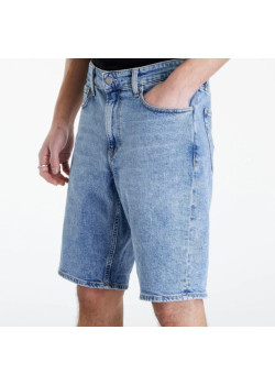 Modré džínsové kraťasy Calvin Klein Jeans