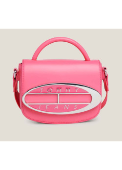 Crossbody kabelka Tommy Jeans ružová