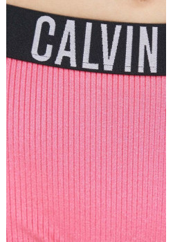 DÁMSKE RUŽOVÉ REBROVANÉ ŠORTKY CALVIN KLEIN
