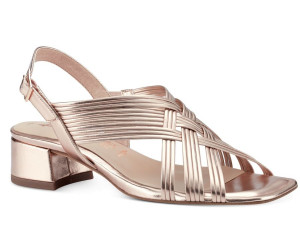 Elegantné metalické sandále Tamaris